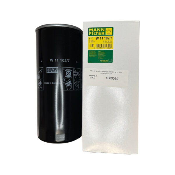Filtro olio serie 3 MANN W 11 102/7 | Jenbacher 225125